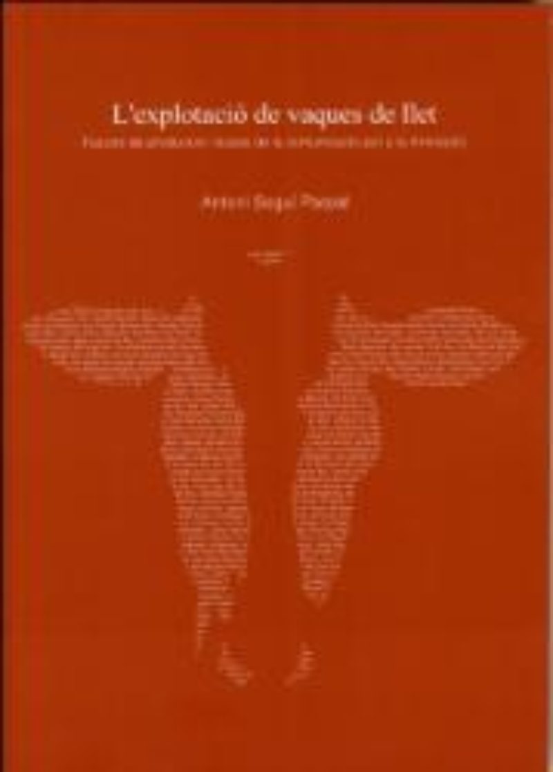 Presentació del nou llibre sobre l’explotació de vaques de llet a la Seu del Col.legi a Barcelona.