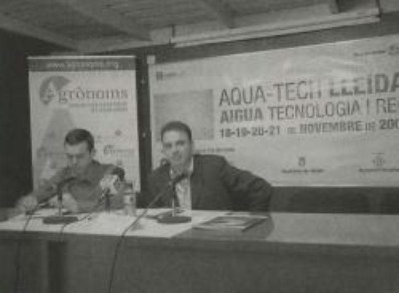 Presentació de la Comissió de l’Aigua del COEAC a la Fira AQUATECH Lleida