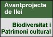 Avantprojecte de Llei de la biodiversitat i el patrimoni natural