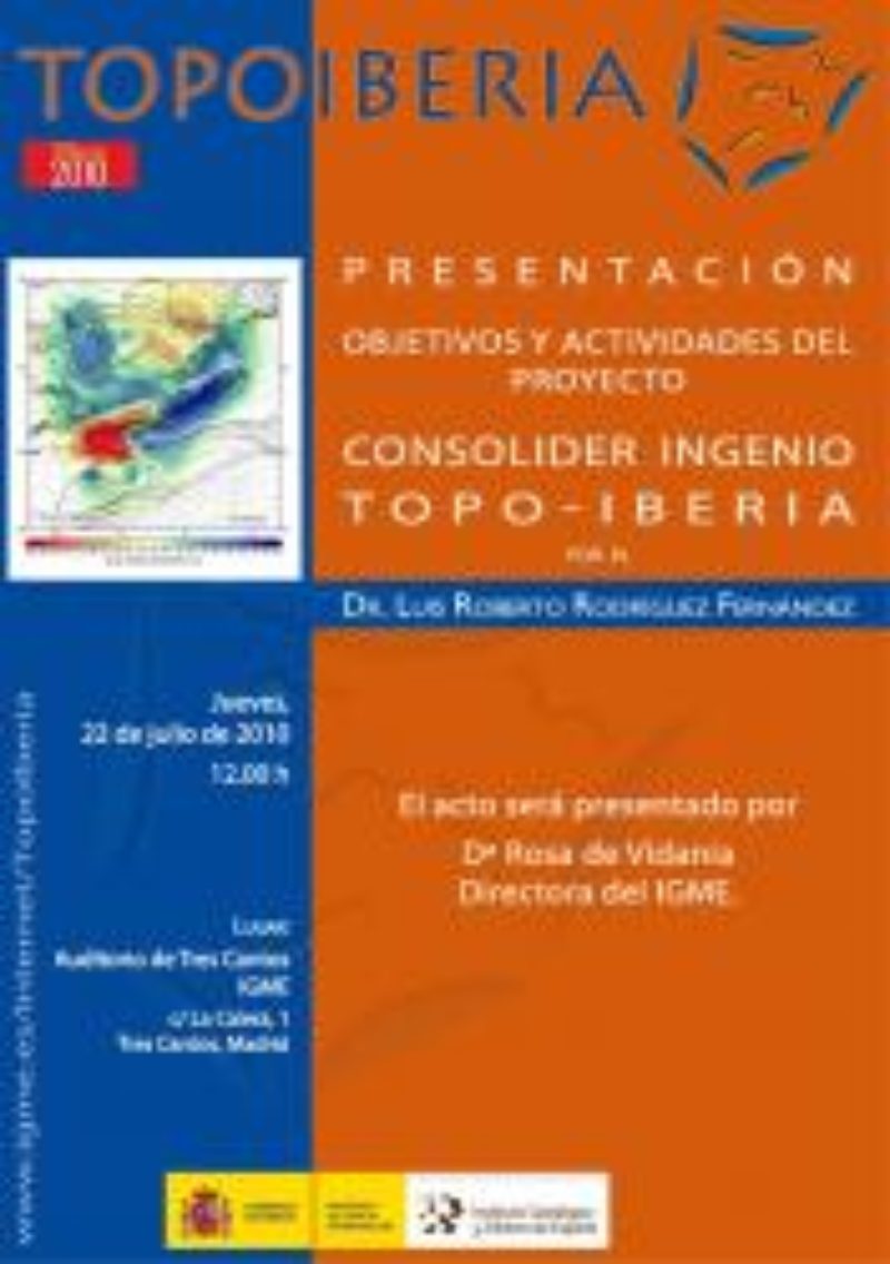 Presentació TOPO-IBERIA (Tres Cantos-Madrid, 22 juliol)