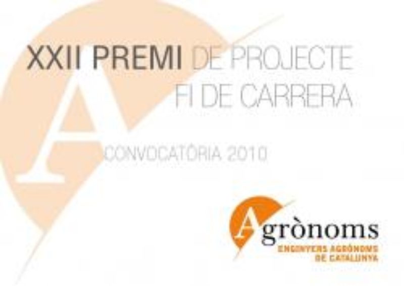 Premi Projecte Fi de Carrera. Edició 2010.