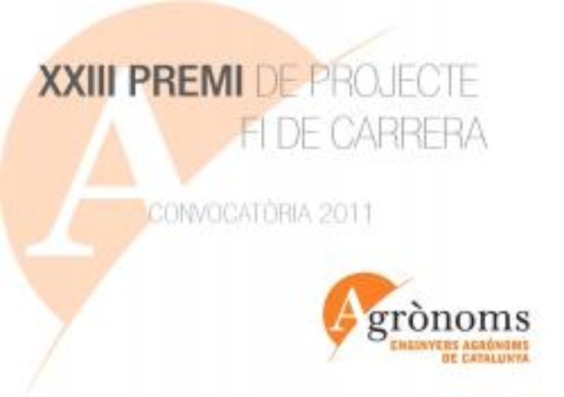 Premi de Projecte Fi de Carrera. Convocatòria 2011