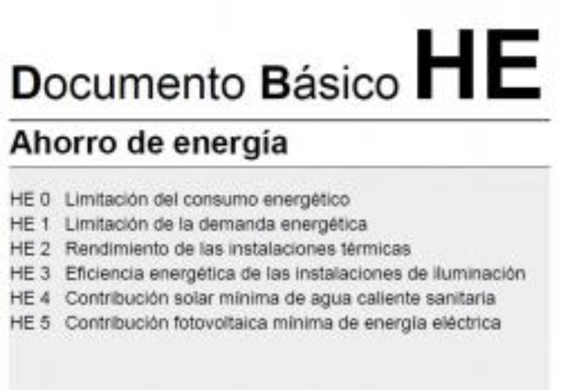 Publicat al BOE lactualització del Document Bàsic DB HE «Estalvi d’energia» del Codi tècnic de l’edificació.