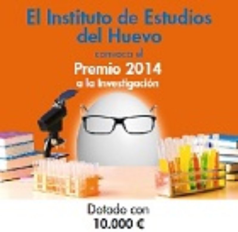 PREMIO A LA INVESTIGACIÓN 2014 DEL INSTITUTO DE ESTUDIOS DEL HUEVO