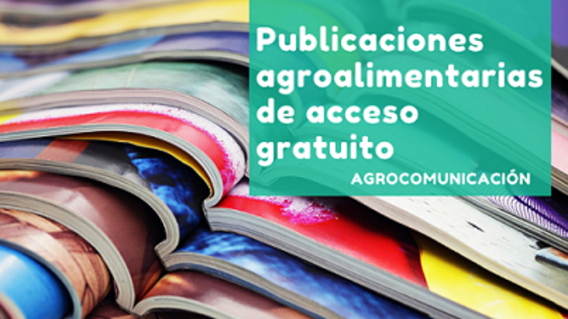 COVID-19: #JoEmQuedoACasa. Publicacions agroalimentàries d’ accés gratuït