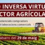 Missió inversa virtual del sector agrícola