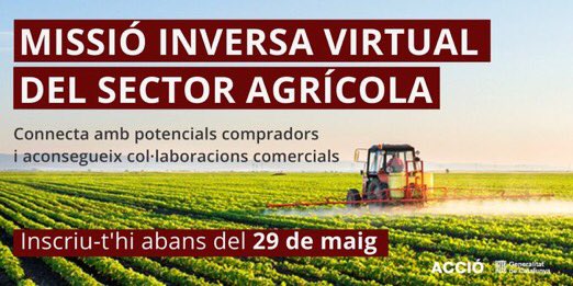 Missió inversa virtual del sector agrícola