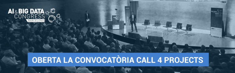 Oberta la convocatòria “Call for projects” del AI & Big Data Congress