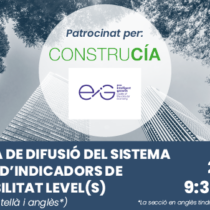 Jornada de difusió del sistema europeu d’indicadors de sostenibilitat Level(s)