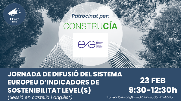 Jornada de difusió del sistema europeu d'indicadors de sostenibilitat Level(s)