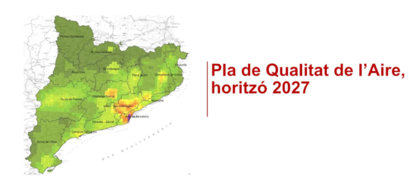 Informació pública del Projecte de decret pel qual s’aprova el Pla de qualitat de l’aire, horitzó 2027