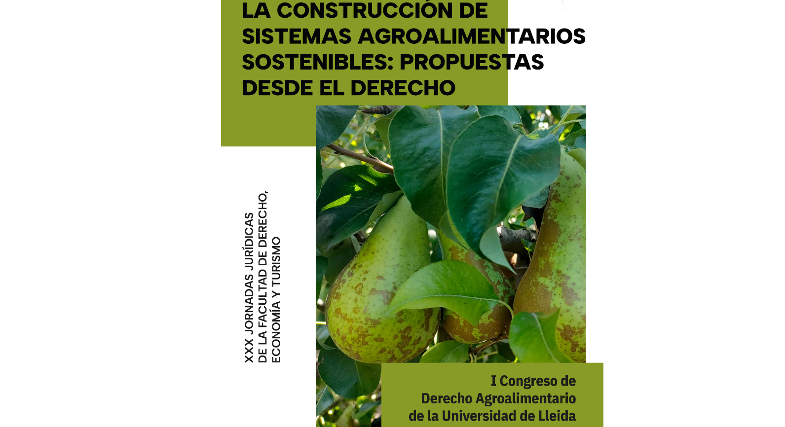 I Congrés de Dret Agroalimentari de la UdL