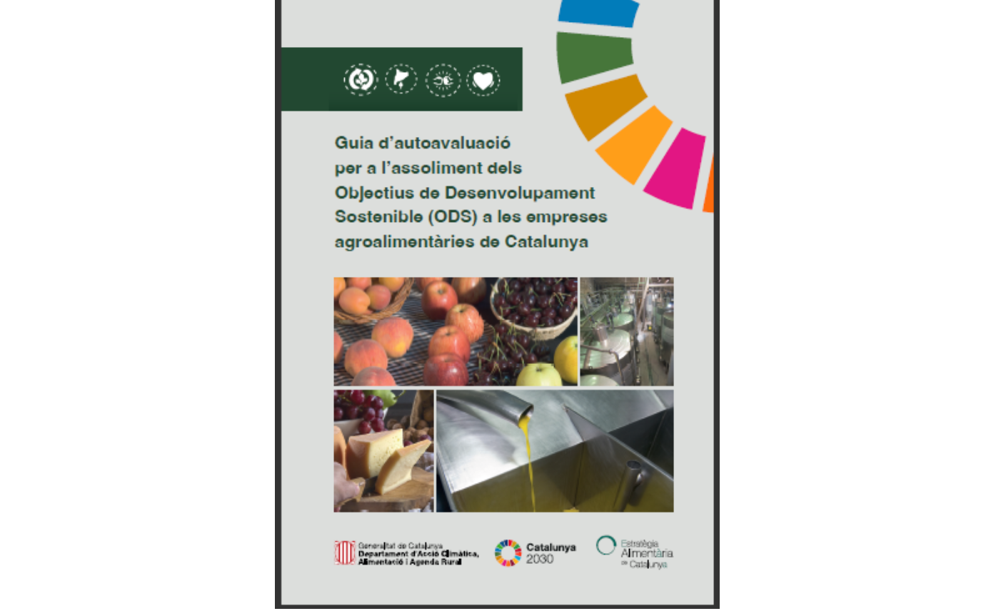 Guia d’autoavaluació per a l’assoliment dels ODS a les empreses agroalimentàries de Catalunya