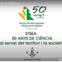 Video 50 Anys de ciència a ETSEA (UdL)